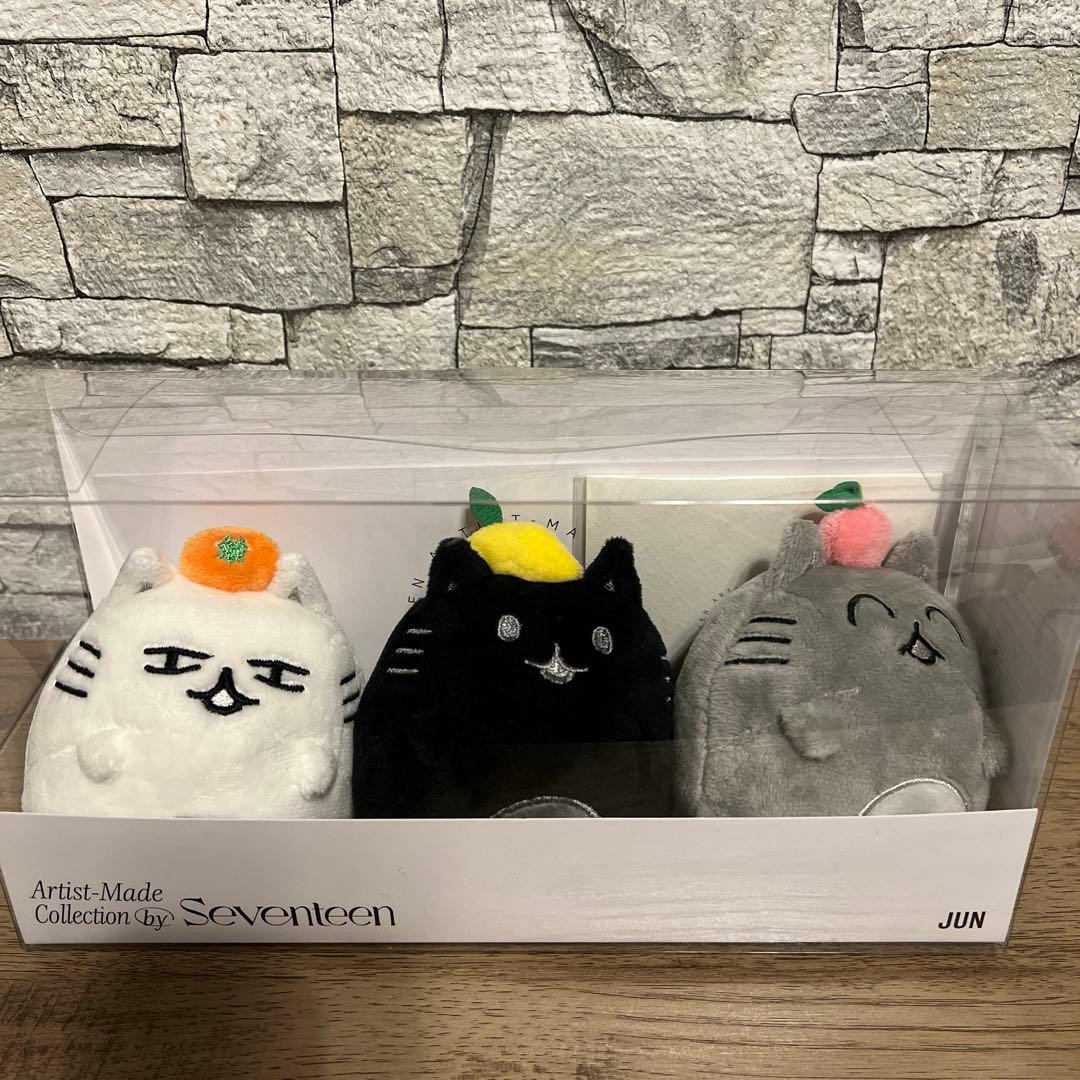 SEVENTEEN ジュン ぬいぐるみ キーリング アーティストメイド - メルカリ