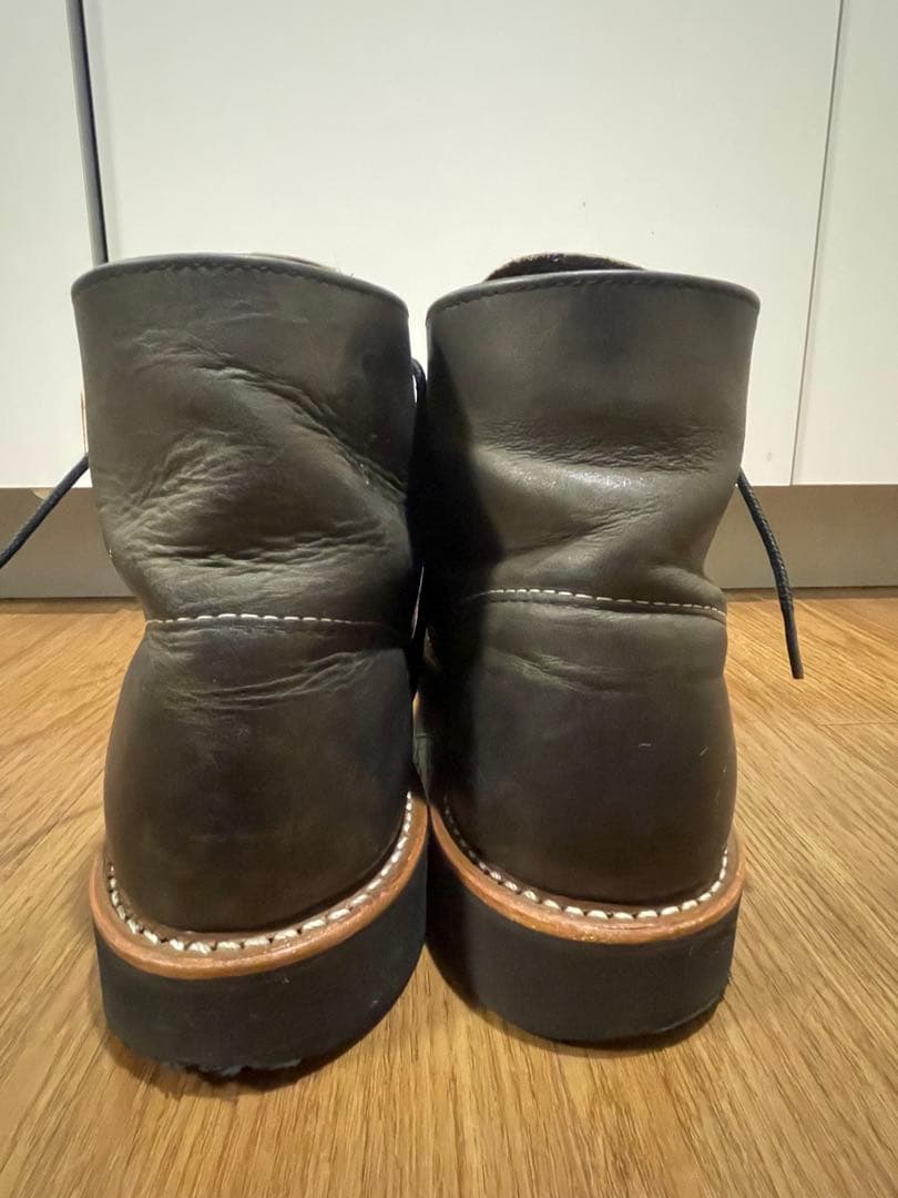 レッドウィング 8190 チャコール ラフ＆タフ 7.5D ブラックソール