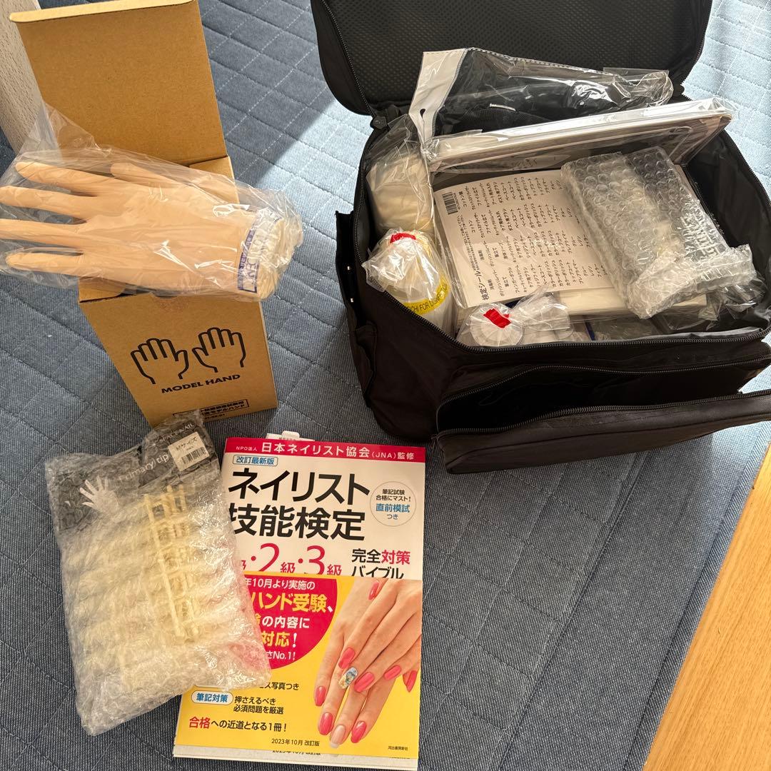 シャレドワ 検定セット ハンドモデル付き STモデルハンド セット | Nail Labo Online Shop ネイルラボ