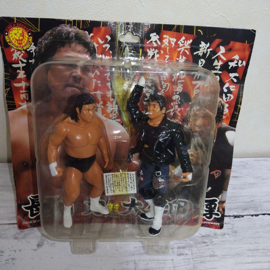 長州力 対 大仁田厚 フィギュア 横浜アリーナ 電流爆破 新品・未開封