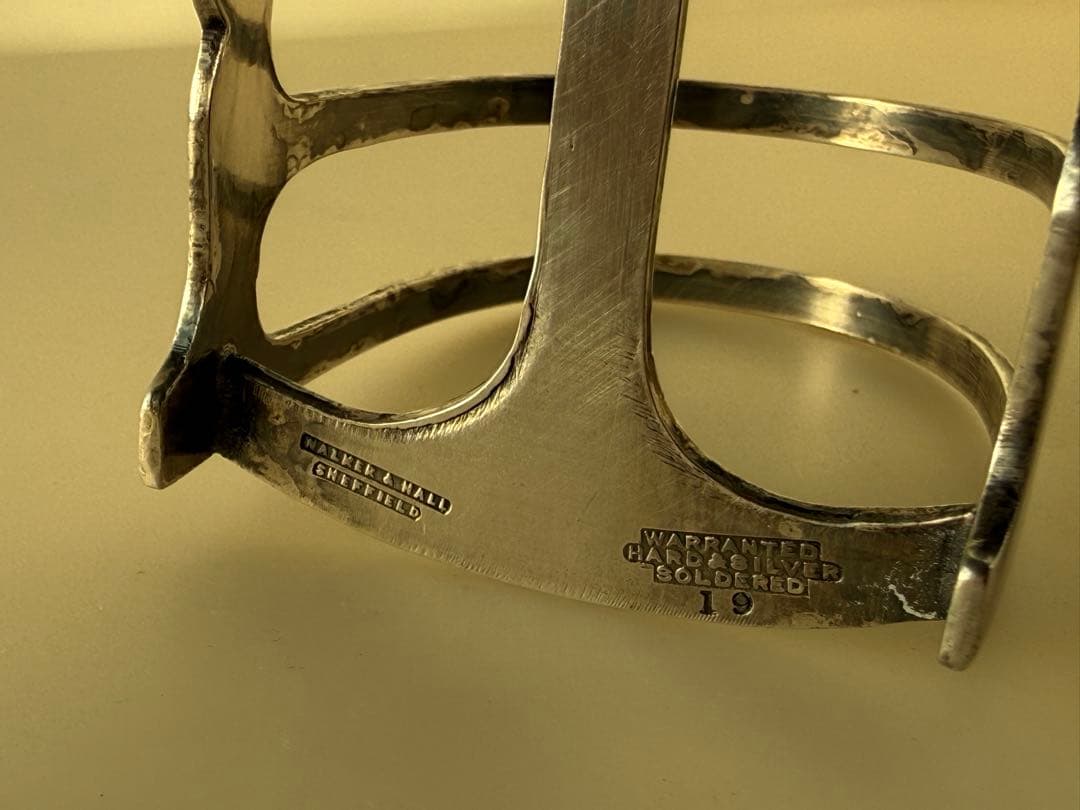 トーストラック WALKER & HALL. 1954年 シルバープレート