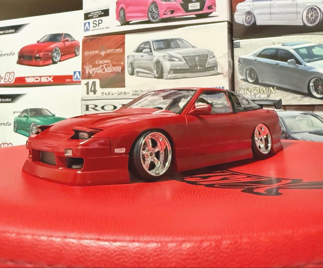 アオシマ BNスポーツ 180SX NOS搭載車