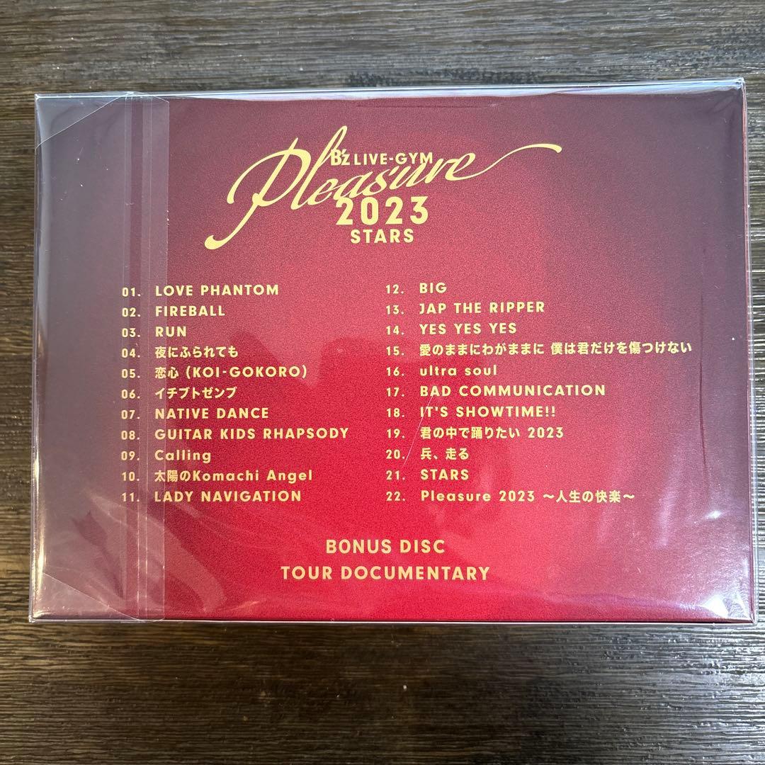 《初回出荷限定盤》B'z/Pleasure 2023-STARS-新品未開封