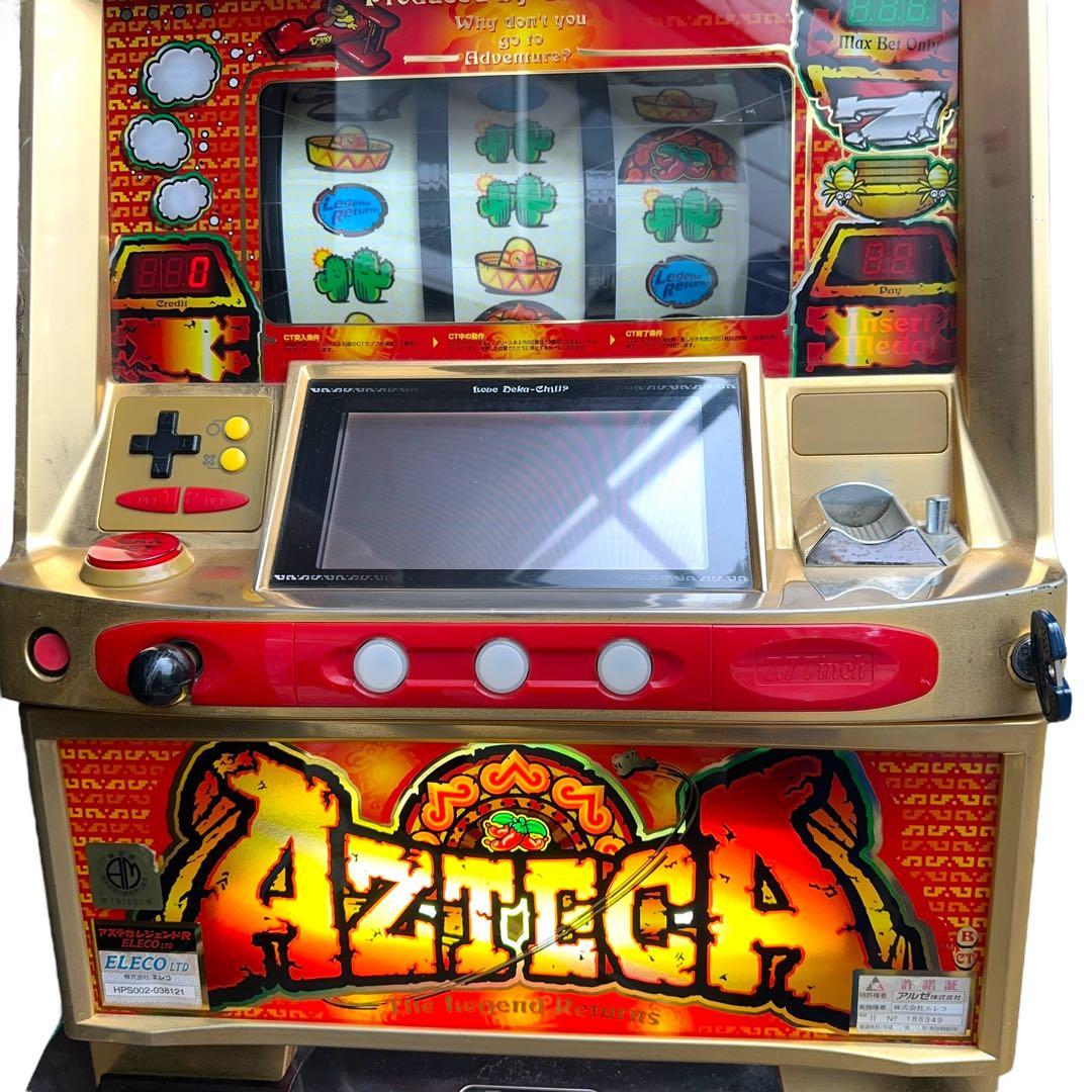 パチスロ AZTECA アステカレジェンド アルゼ4号機 実機 スロット レア