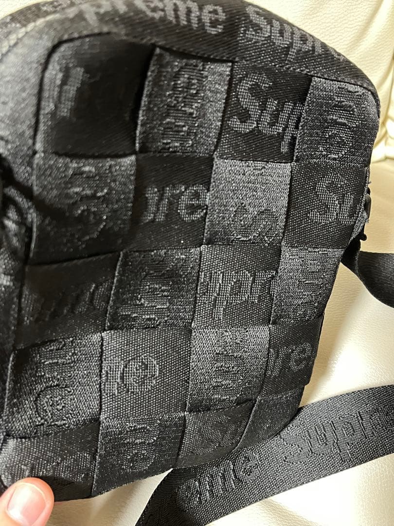 バッグ Supreme Woven Shoulder Bag \"Black\" 24SS