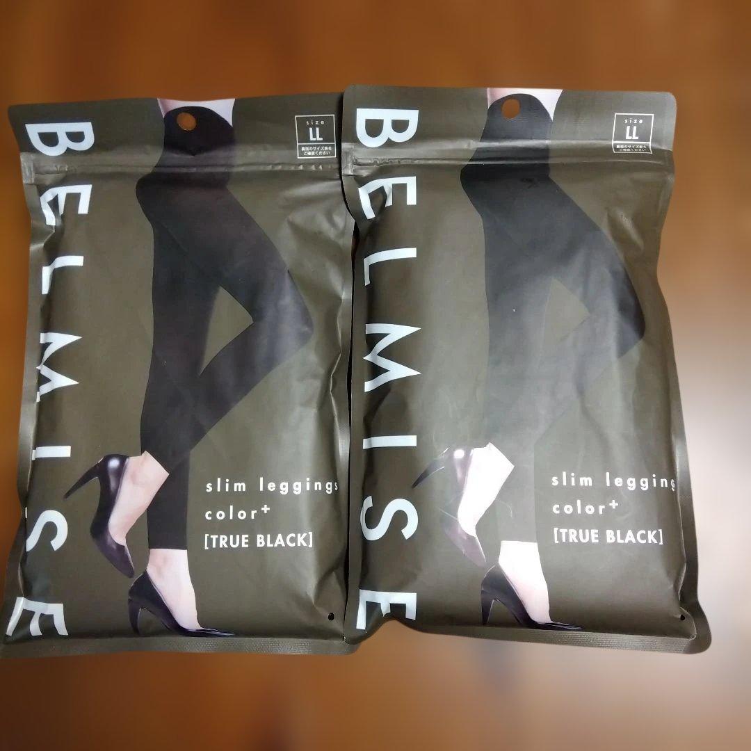 BELMISE スリムレギンス TRUE BLACK LL - メルカリ