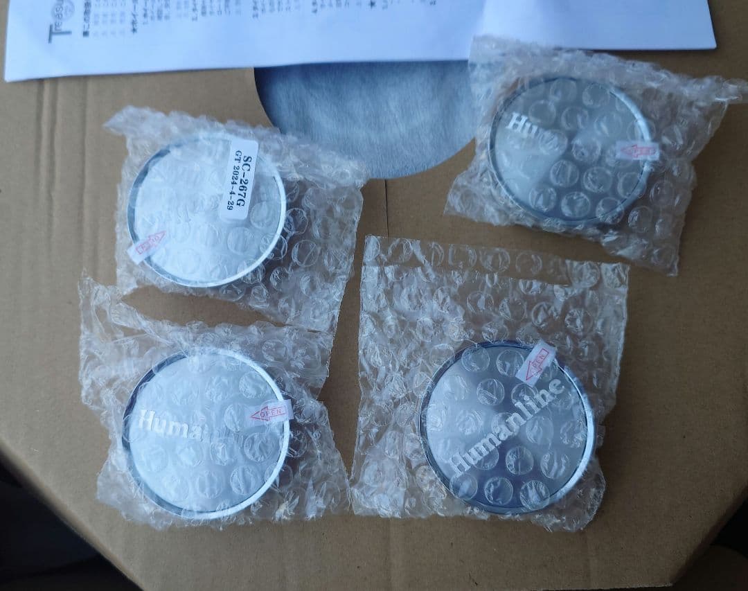 美品！ホイール4本　ヒューマンライン 15インチ 5.5J 4H/100 +50