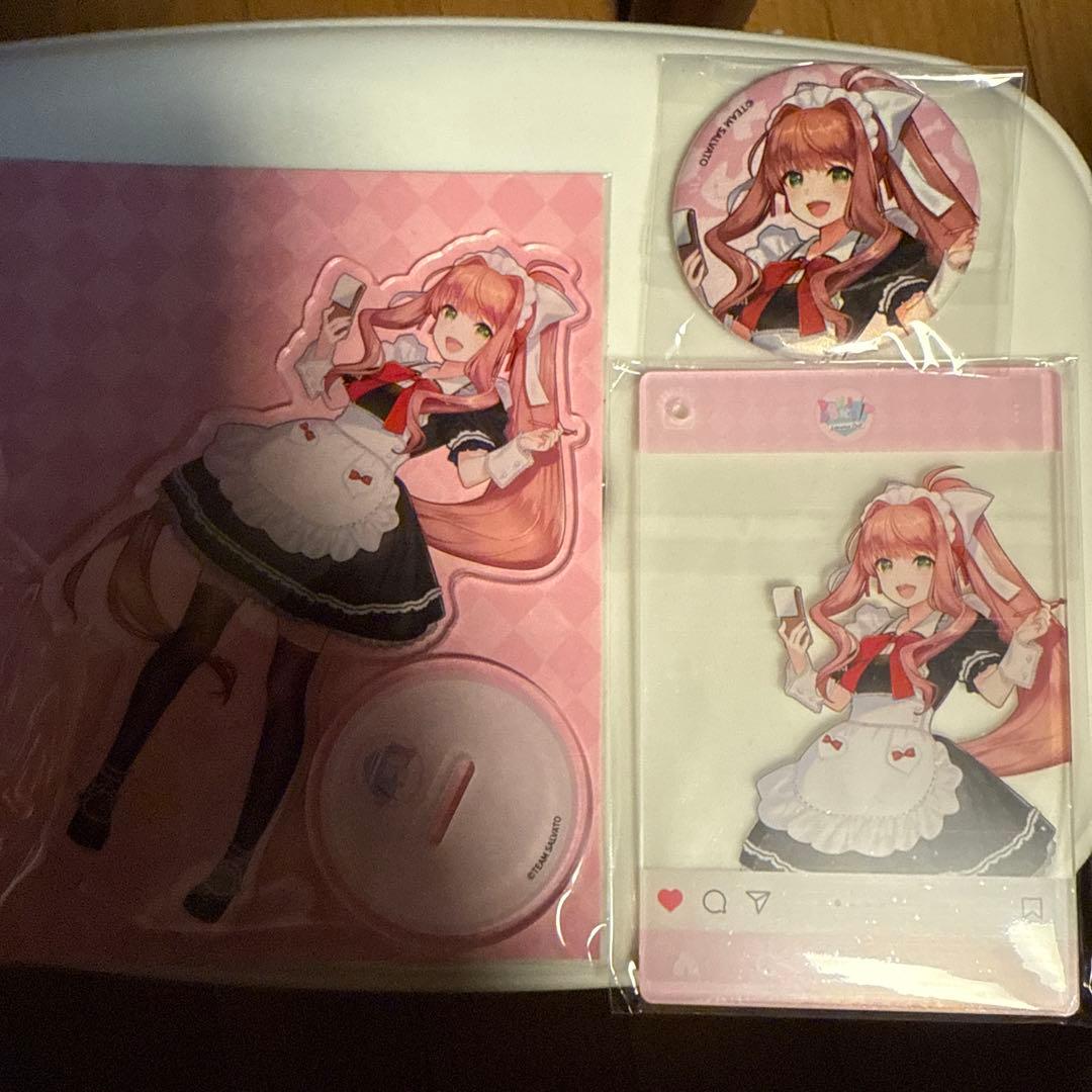 フ*ル様 ドキドキ文芸部 コラボカフェ モニカ グッズセット - メルカリ