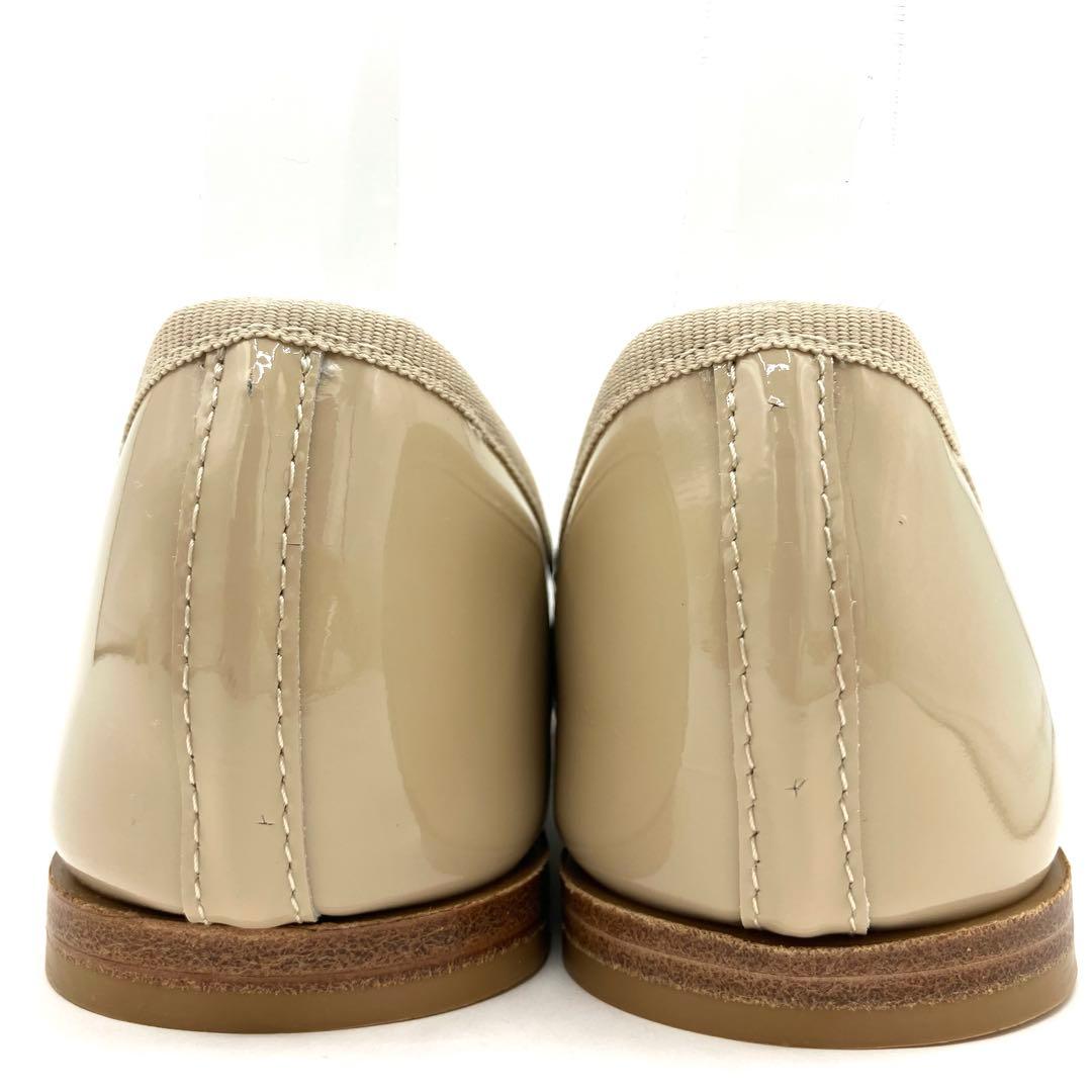 【定番】レペット　サンドリオン　フラット　パンプス　22.5cm リボン