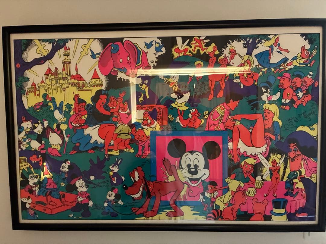 ディズニー アートポスター アンダーカバー セディショナリーズ ザ・ディズニーランド・メモリアル・オージー 再び : サニーサイド