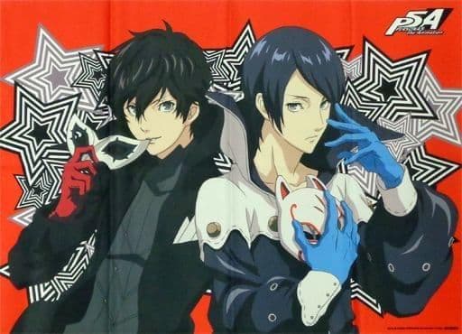 ペルソナ5 布ポスター 主人公 喜多川祐介 - メルカリ