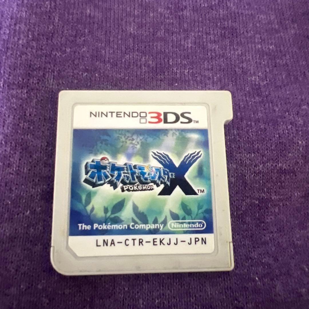 3DSカセット ポケモンX カセットのみ - メルカリ