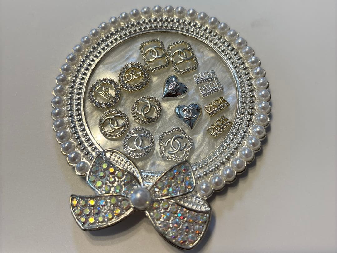 おりーぶりーぶ様確認用 ネイルパーツ 10点 ラブブのネイルパーツ キャラクター ダッフィー - メルカリ