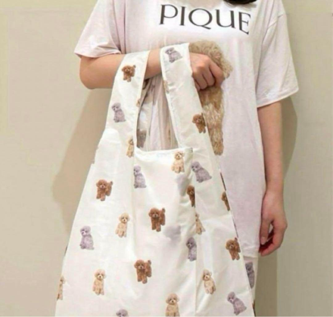 まめ様専用】ジェラートピケ❤︎トイプードルエコバッグ新品未開封