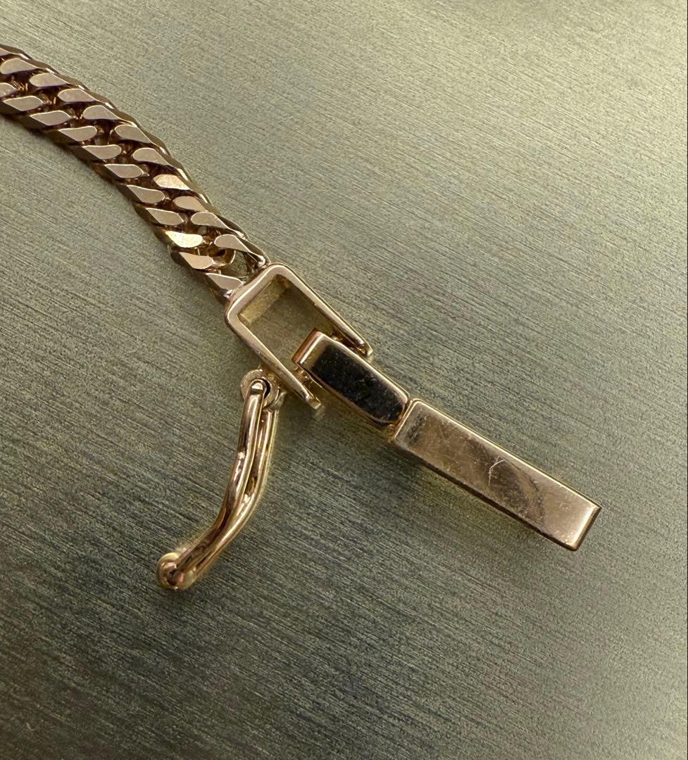 きむページ　K18 喜平　6面　アンクレット 23cm 5.14g