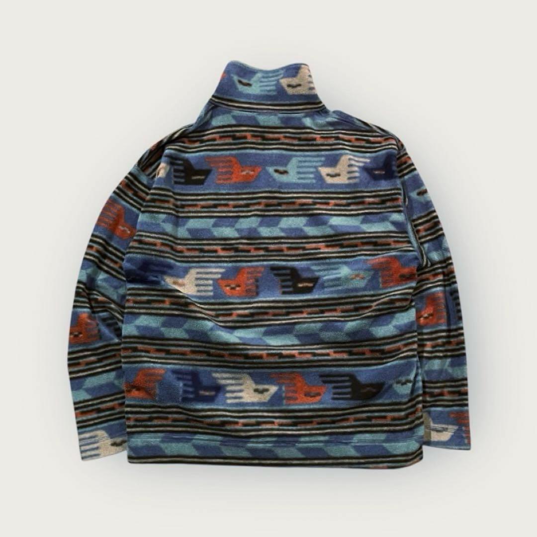 パタゴニアpatagoniaシンチラ90sフリースUSAマースピアルスナップT