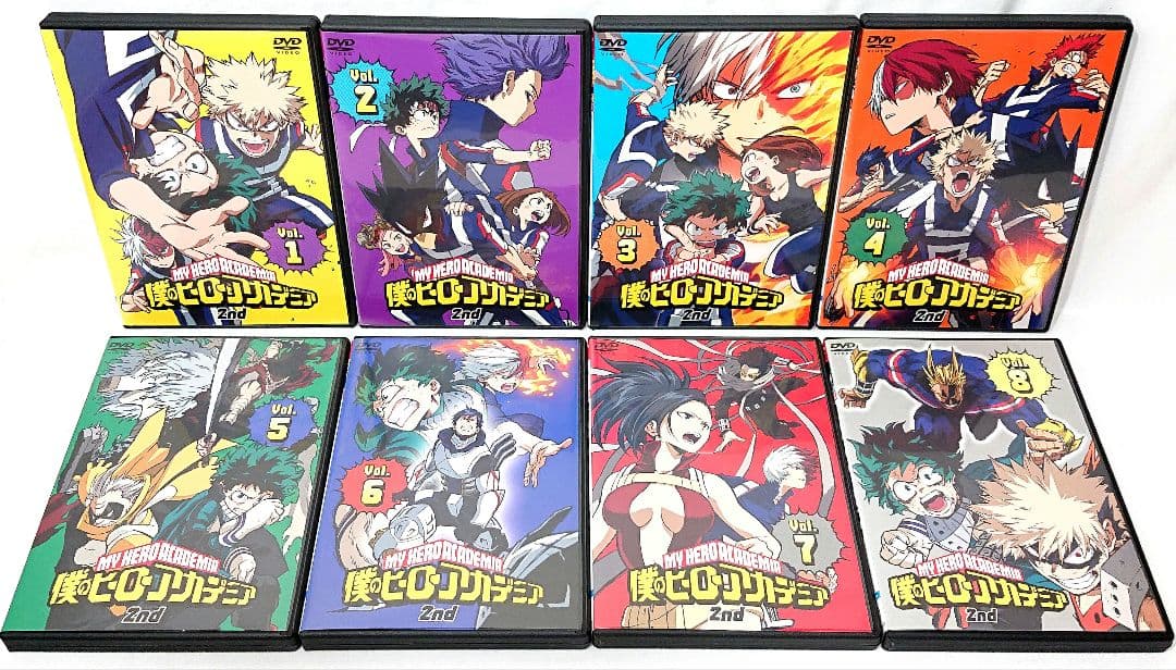 僕のヒーローアカデミア 【劇場版/1st/2nd/3rd/4th/5th】DVD