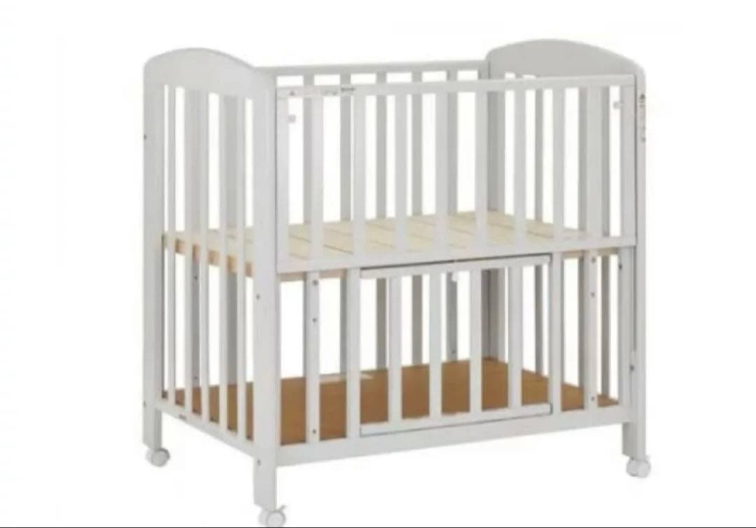 KATOJI ミニタチ ベビーベッド 木製【説明書あり】 ミニタチベッド（ホワイトF）」について｜カトージの商品