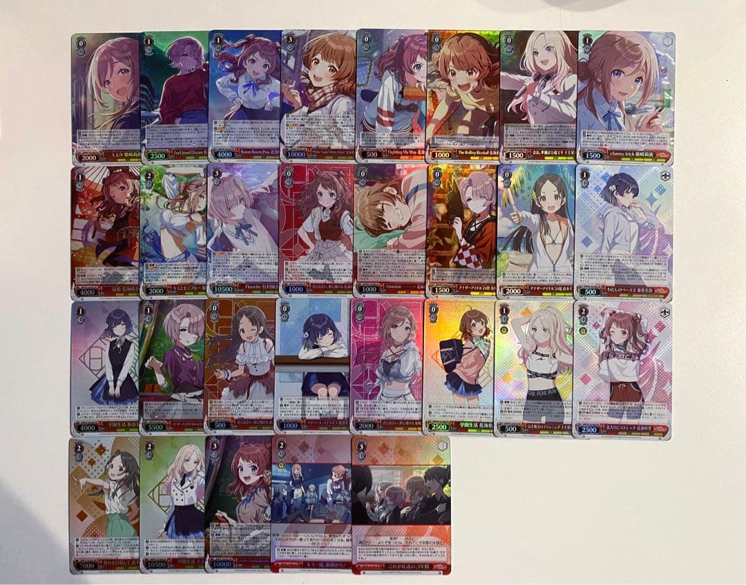 《SRセミコンプリート》ヴァイスシュヴァルツ 学園アイドルマスター 83種類