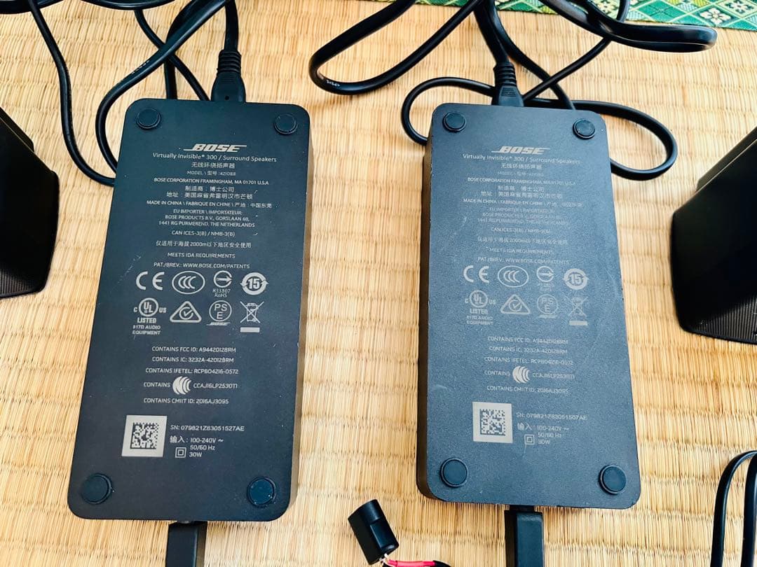 Bose スピーカー300用電源アダプター 2個セット