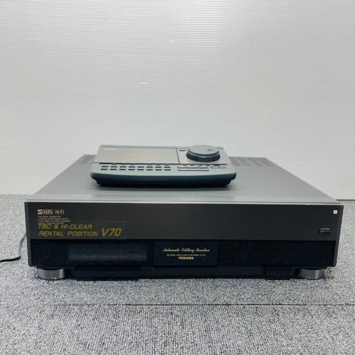 TOSHIBA VHS業務用ビデオデッキ A-V70 - メルカリ