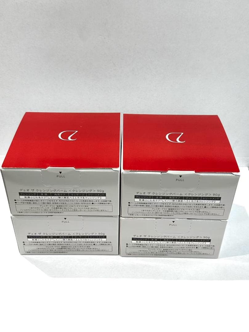 4個セット】DUO デュオ ザ クレンジングバーム 赤箱90g エイジングケア