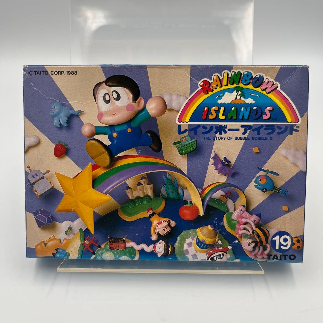 【希少☆レア】ファミコンソフト レインボーアイランド 箱説付き 懐かしの名作『レインボーアイランド』｜中古通販で再入荷