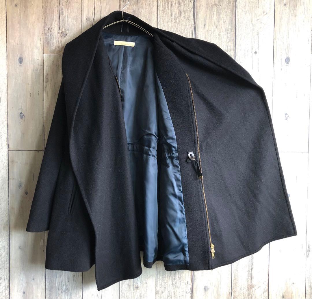 GALLARDAGALANTE ガリャルダガランテ ウールコート ショール 変形