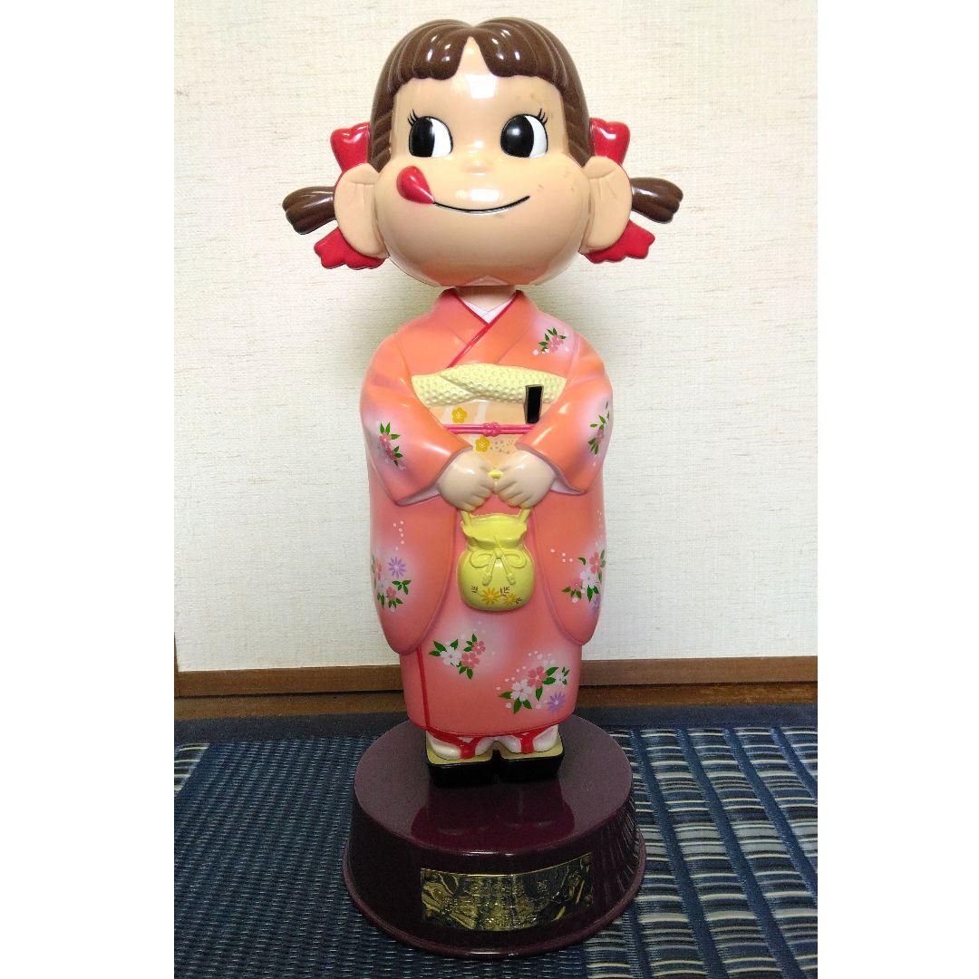 非売品 不二家 2003 親子でケーキづくり イベント ペコちゃん 首振り