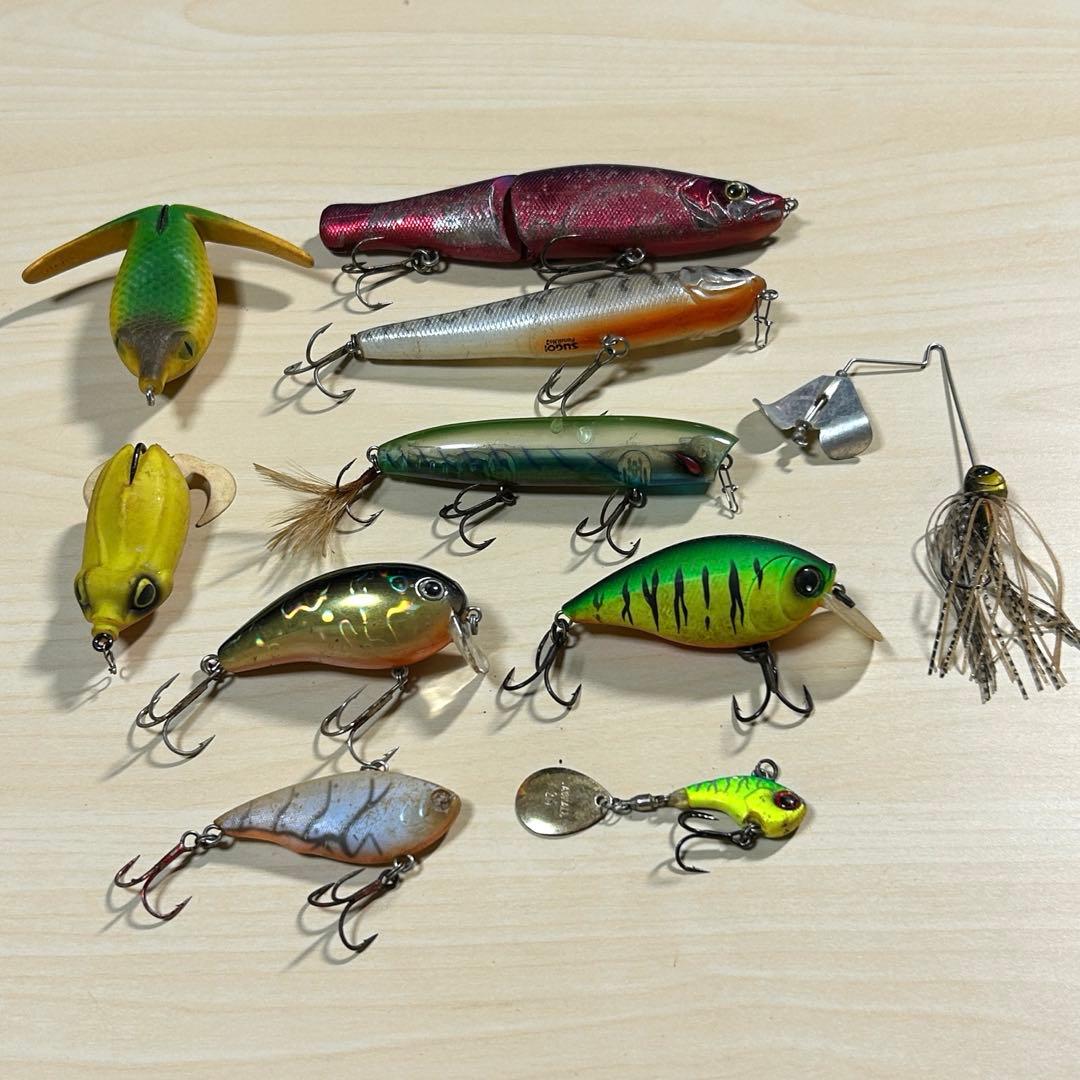 ブラックバス ルアー ハードルアー ハードプラグ まとめ売り - メルカリ