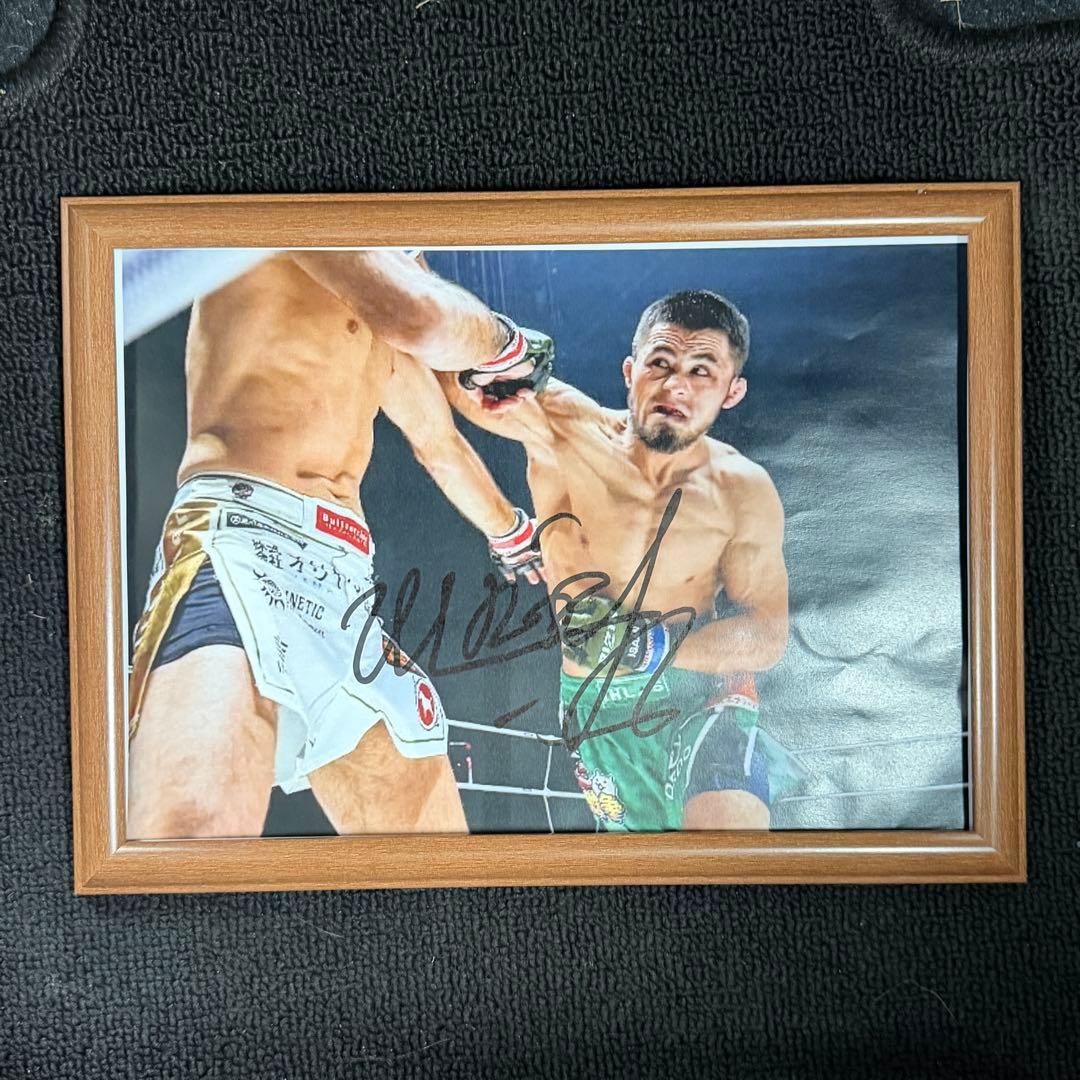 RIZIN シェイドゥラエフ 直筆サイン② 朝倉未来 師走の超強者祭り 男祭り RIZIN シェイドゥラエフ 直筆サイン② 朝倉未来 師走の超強者祭り 男