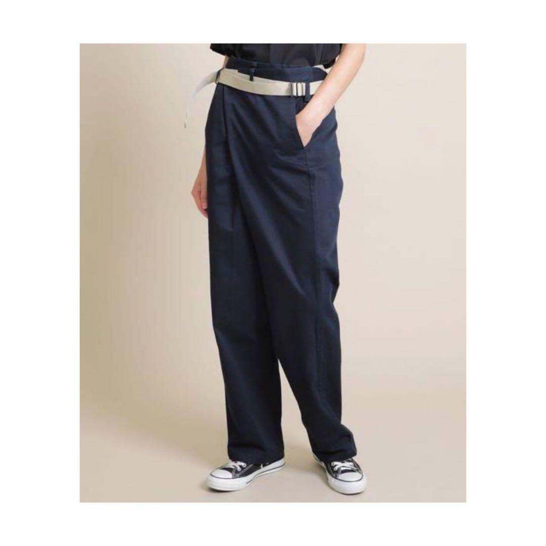 ♯ メゾンエウレカ ヴィンテージ リワークチノ ワイドパンツ ラップ