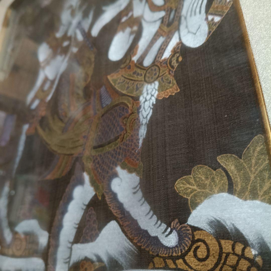 刺繍 額装 東南アジア 舞踊人物 52×63cm 手刺繍 民族工芸 - メルカリ
