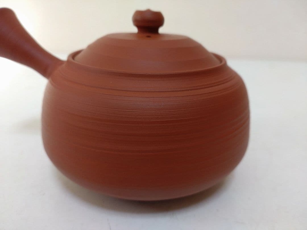 は*み様 常山窯 朱泥 茶注 共箱 共布 煎茶道具 茶道具