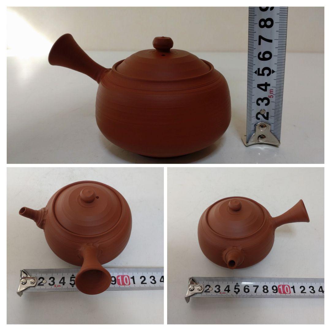 は*み様 常山窯 朱泥 茶注 共箱 共布 煎茶道具 茶道具