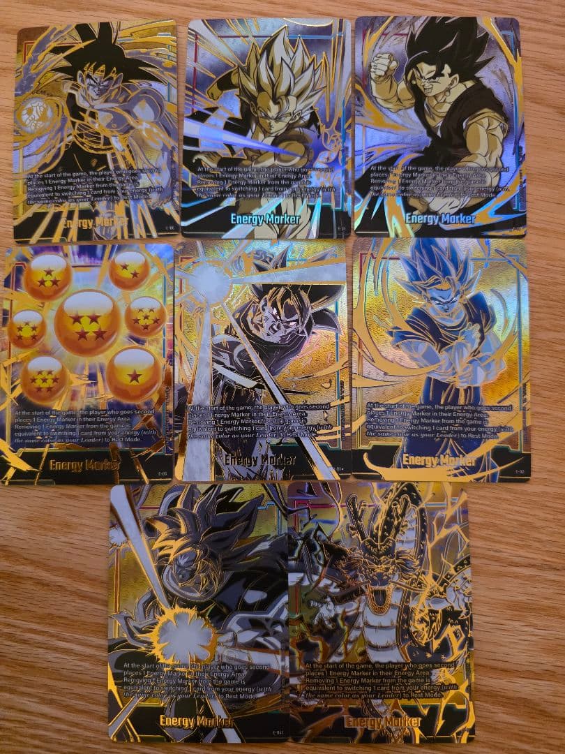 ドラゴンボール フュージョンワールド エナジーマーカー 8枚セット ドラゴンボール フュージョンワールド エナジーマーカー 8枚セット