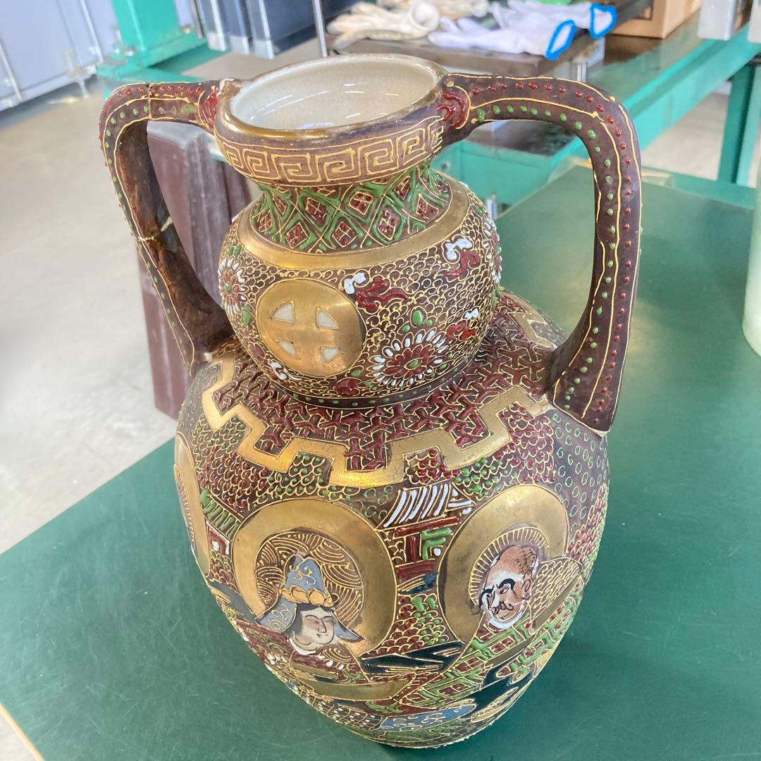 詳細不明 花瓶 壺 汚れあり 昭和レトロ