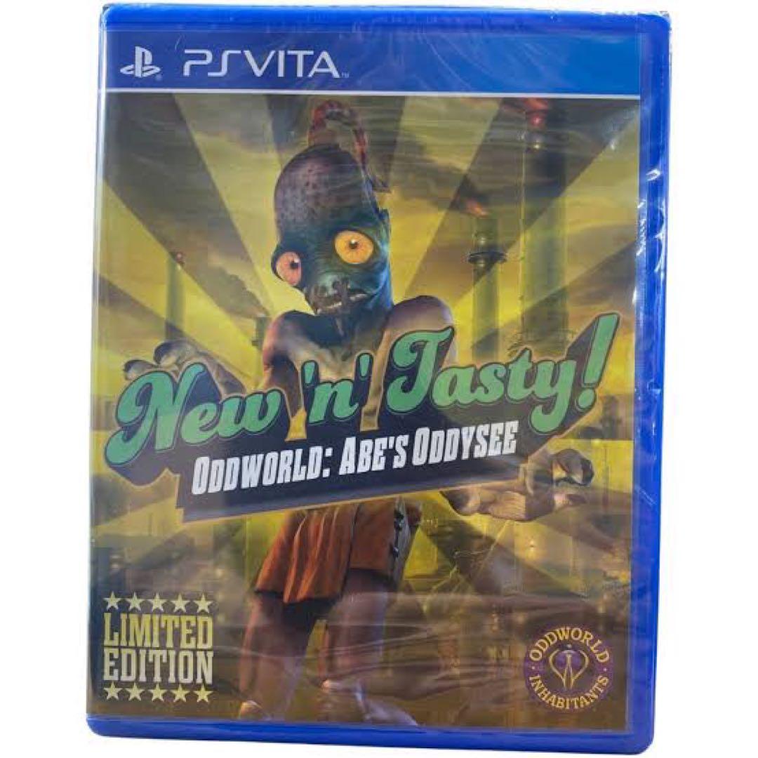 Oddworld Psvita オッドワールド　Abe Limited Run #5: Oddworld: New N' Tasty (Vita) – Limited Run Games