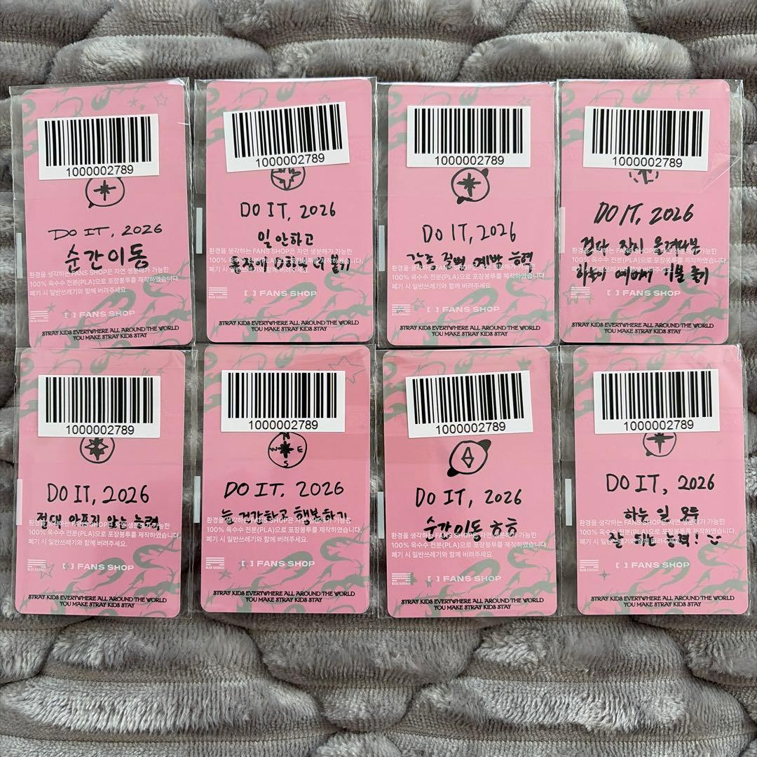Stray Kids DO IT FANS ラキドロ 2.0 8枚 セット - メルカリ