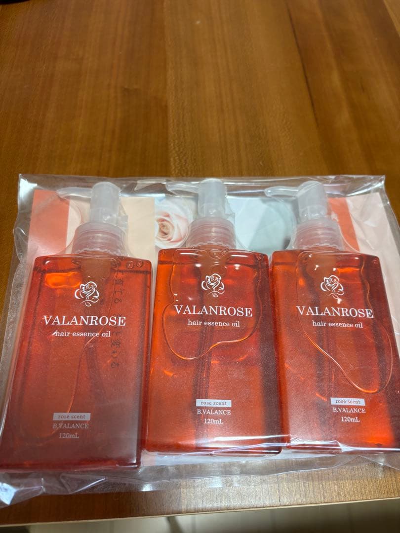 バランローズ　ヘアエッセンスオイル 未開封3本セット VALANROSE（バランローズ） 香りが選べる 縮毛補正 ヘアオイル ヘア