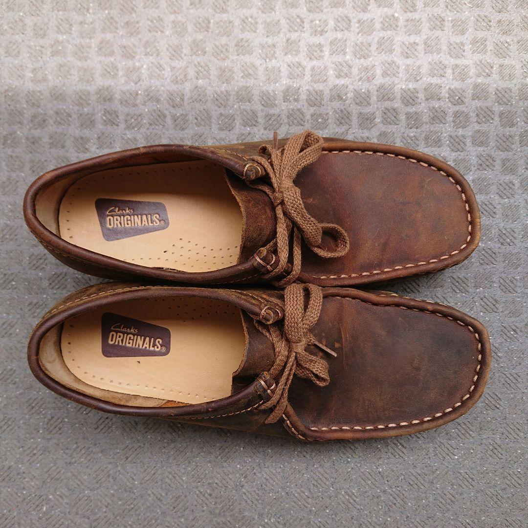 クラークス ワラビー ビーズワックス - メルカリ