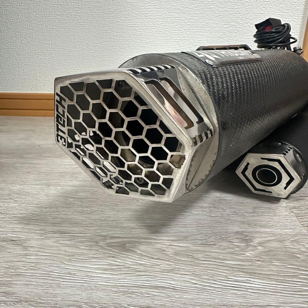 zx25r 可変式マフラー　常時音調整可能　手元操作　バイクマフラー　50.8π