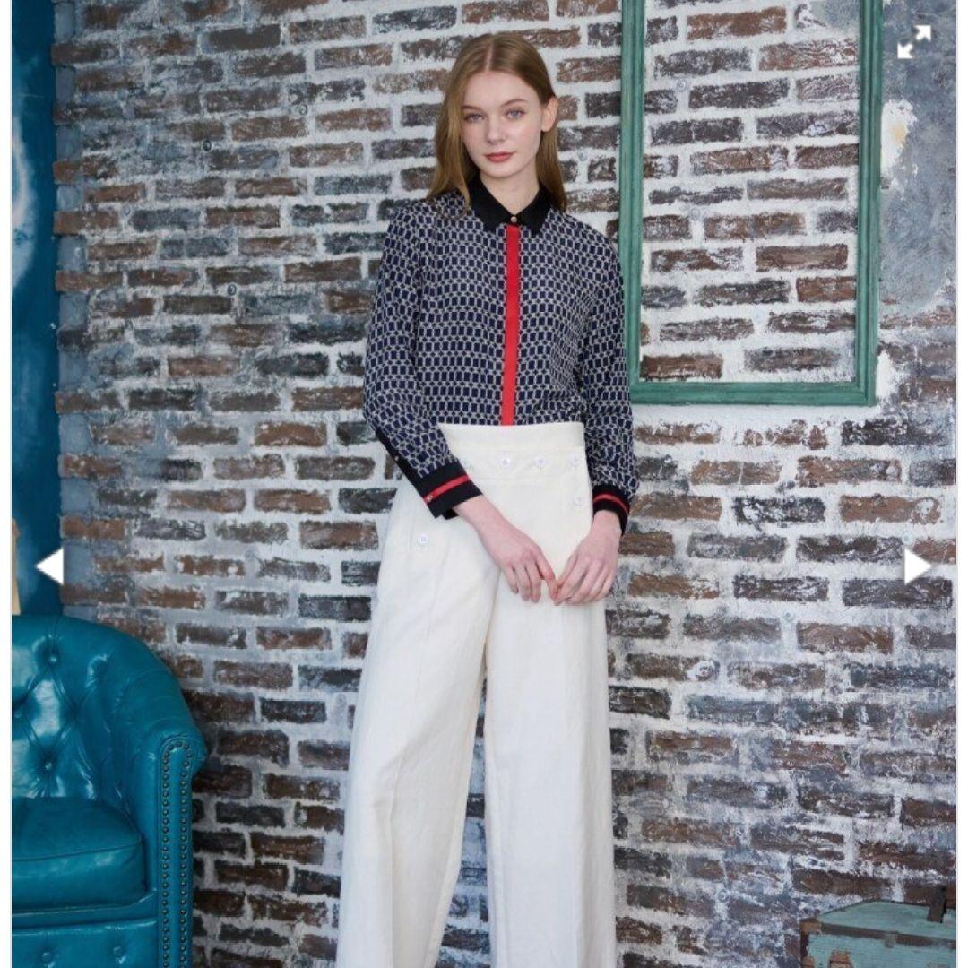 リングベルトプリントシャツ／ドレステリア（DRESSTERIOR） 38