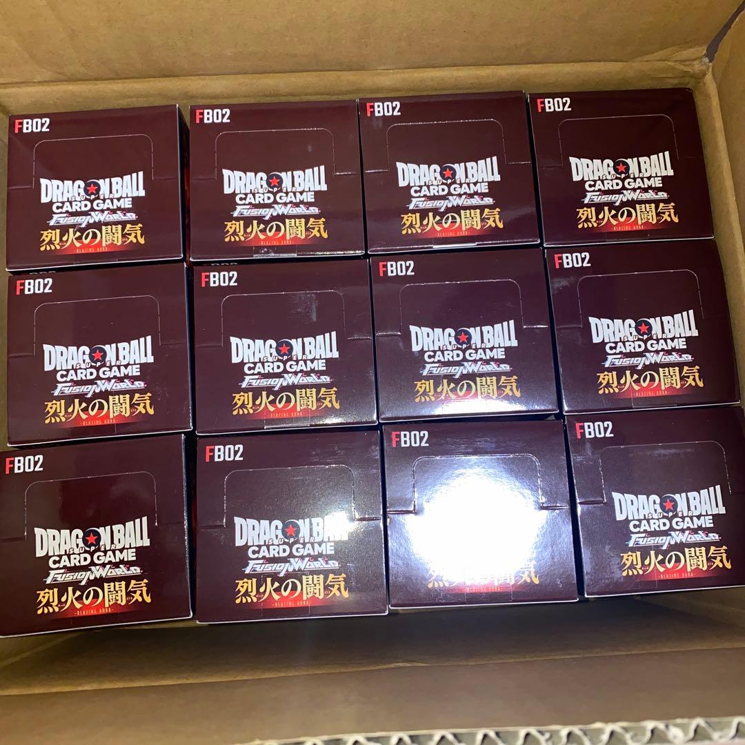 ドラゴンボールフィージョンワールド 烈火の闘気 12box ドラゴンボールスーパーカードゲーム フュージョンワールド
