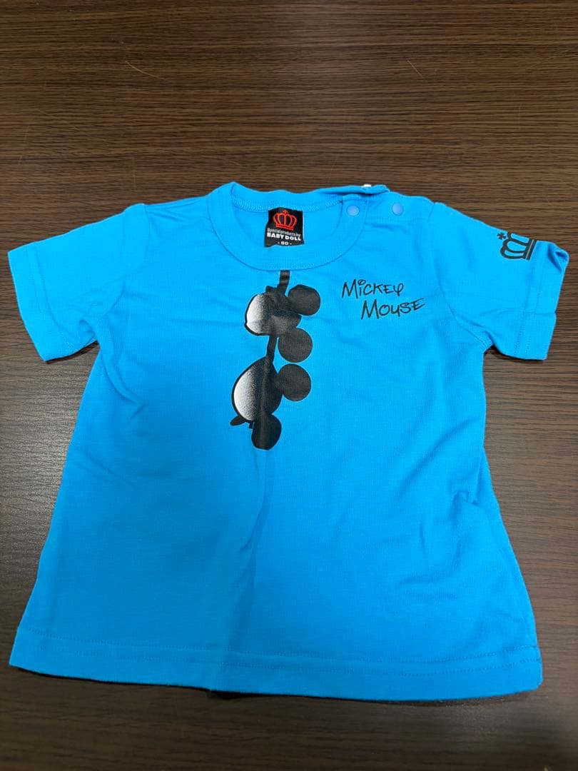 BABYDOLL ミッキーマウス Tシャツ 80 - メルカリ
