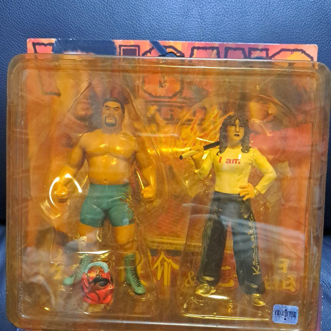 グレートムタ2種類、佐々木健介&北斗晶フィギュアセット - メルカリ