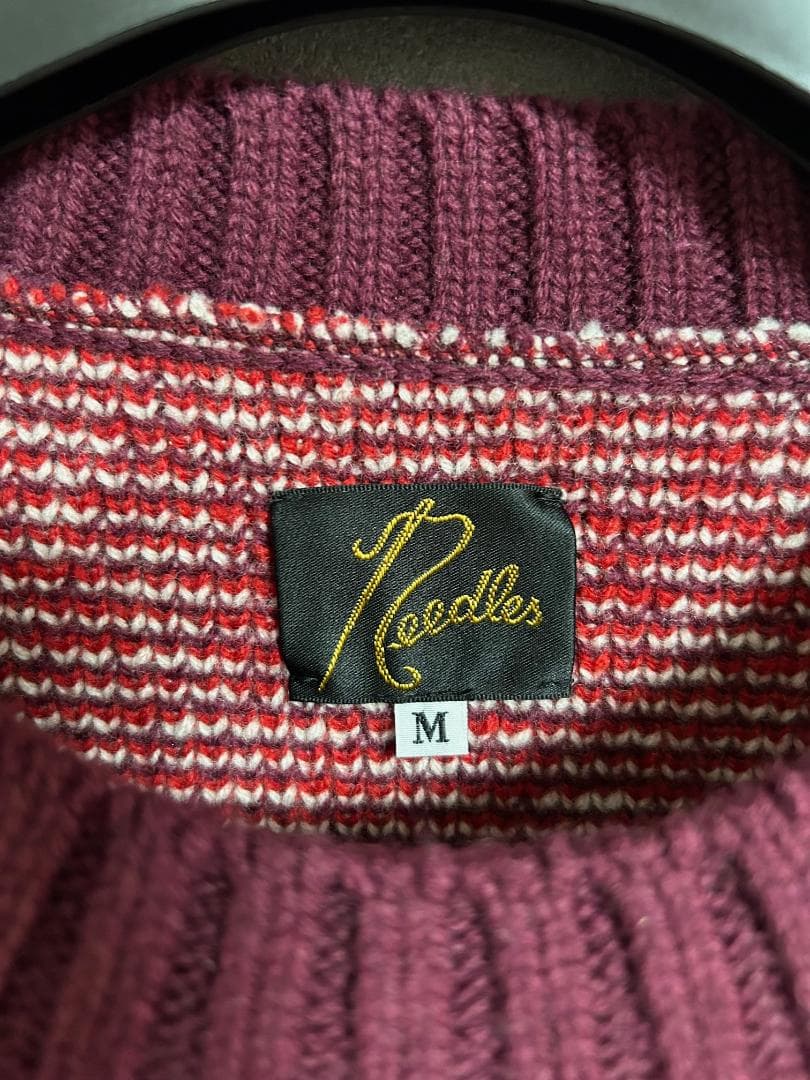 新品 NEEDLES 25AW Sweater Shetland ニット M - トップスオンライン