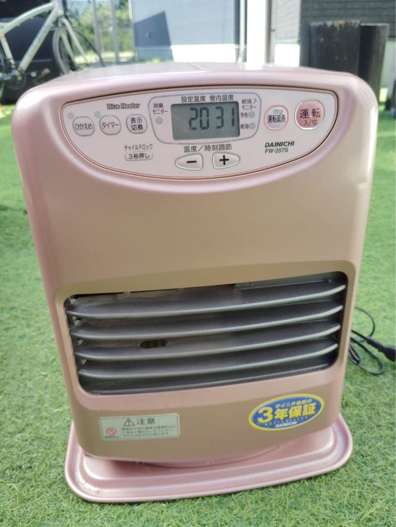 ダイニチ 石油ファンヒーター FW-257S ピンク - メルカリ