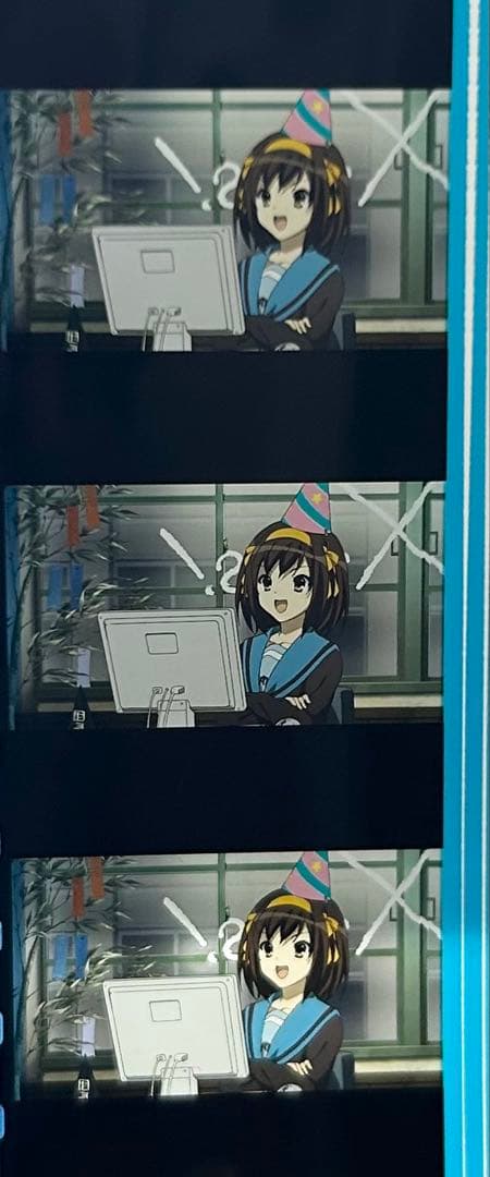 劇場版 涼宮ハルヒの消失 入場者特典 フィルムコマ 涼宮ハルヒ ハルヒ