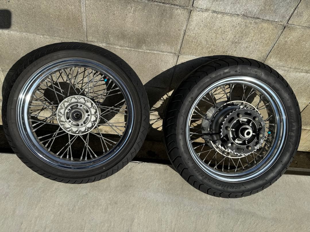 skmtkznr様専用】 ゼファー750RS 純正 スポーク ホイール - メルカリ